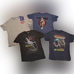 Star Wars T-Shirt Bundle of 7 Shirts.